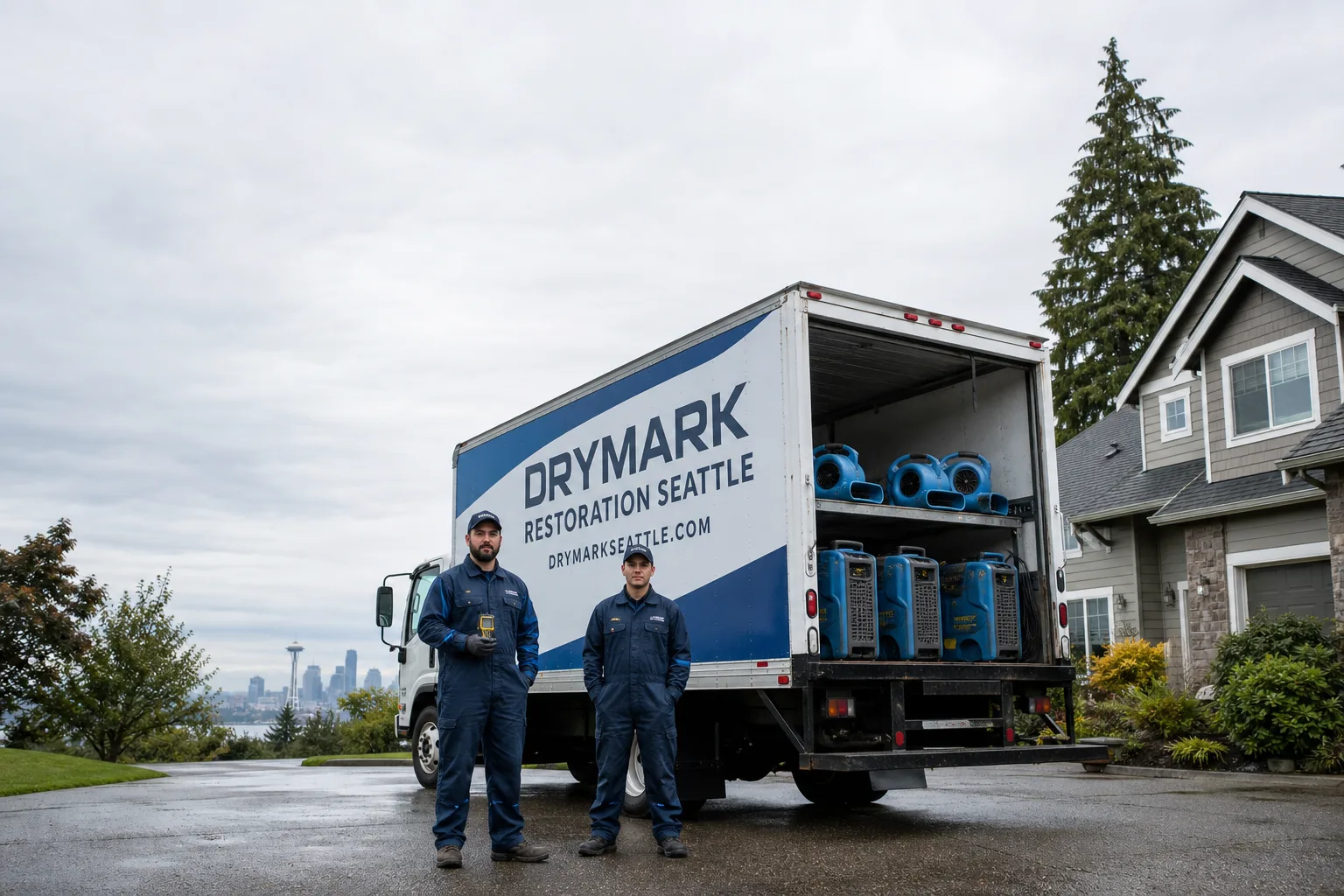 DryMark Restoration Seattle damage restoration team